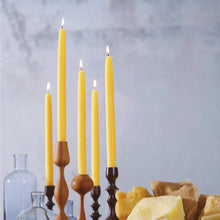 Load image into Gallery viewer, TAPER CANDLES  – 100% PURE BEESWAX
