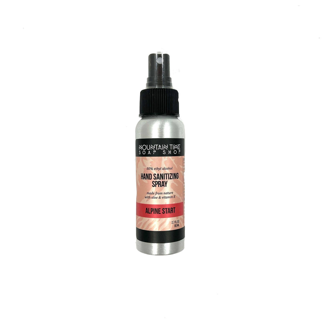 HAND SANITIZER SPRAY / MOUNTAIN TIME SOAP