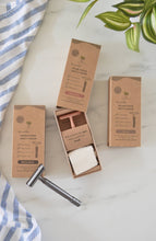 Load image into Gallery viewer, REUSABLE DOUBLE EDGE SAFETY RAZOR / SILVER
