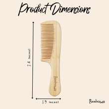Load image into Gallery viewer, BAMBOO COMB
