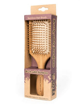 Load image into Gallery viewer, BAMBOO PADDLE HAIRBRUSH
