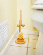TOILET BRUSH STAND + BRUSH & REPLACEMENT BRUSH
