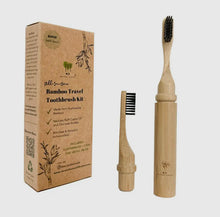 Load image into Gallery viewer, BAMBOO TRAVEL TOOTHBRUSH WITH CASE
