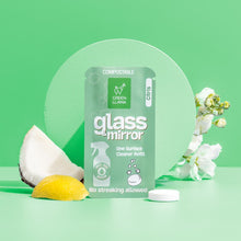 Load image into Gallery viewer, GLASS &amp; MIRROR CLEANER / REFILL TABLETS / Green Llama
