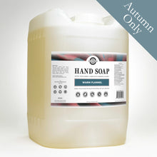 Load image into Gallery viewer, HAND LIQUID SOAP / REFILLABLE / Seasonal Scent: WARM FLANNEL
