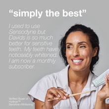 Load image into Gallery viewer, DAVIDS HYDROXI™ SENSITIVE+WHITENING TOOTHPASTE W/NANO-HYDROXYAPATITE / PEPPERMINT
