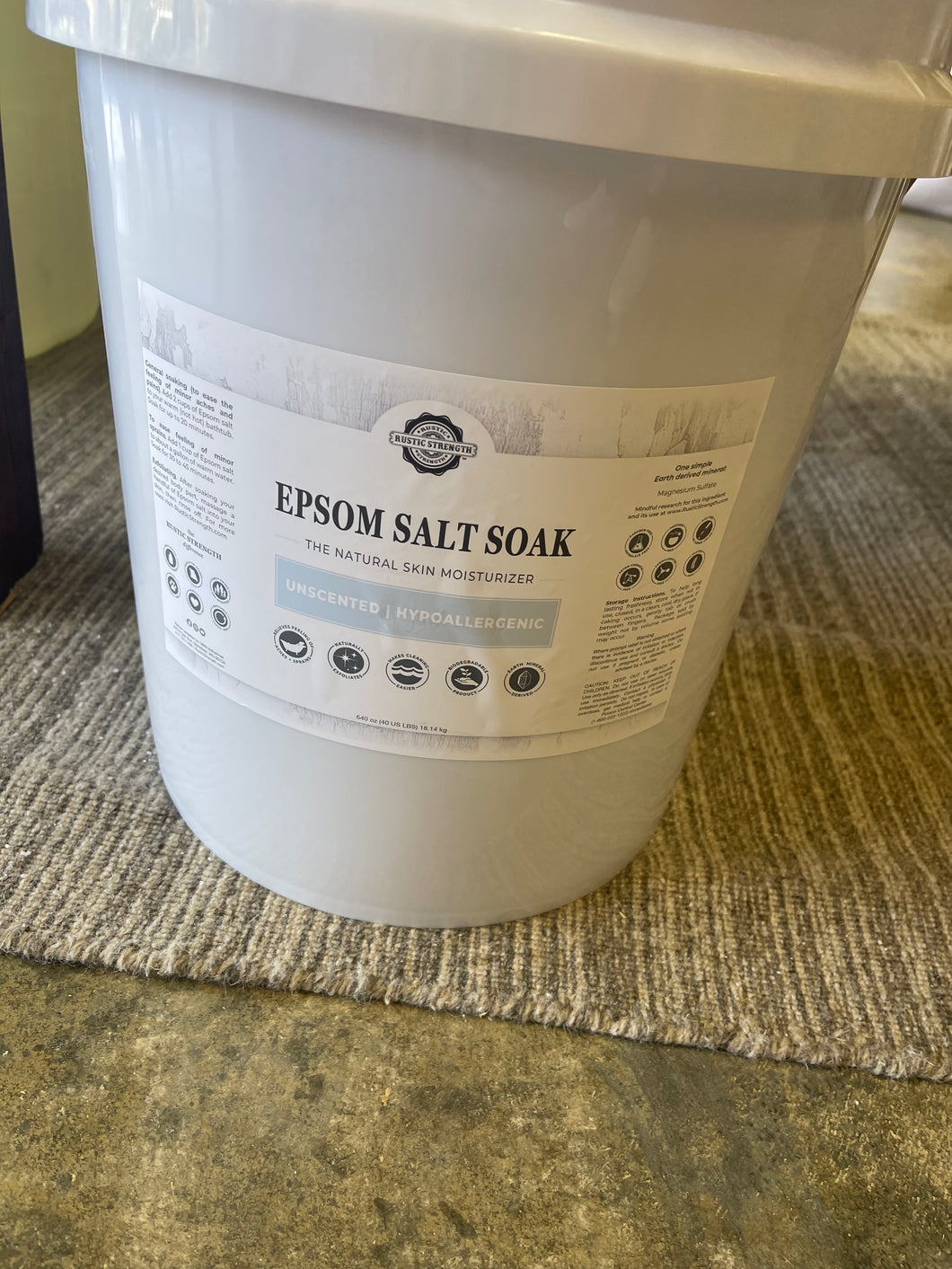 EPSOM SALT SOAK / UNSCENTED