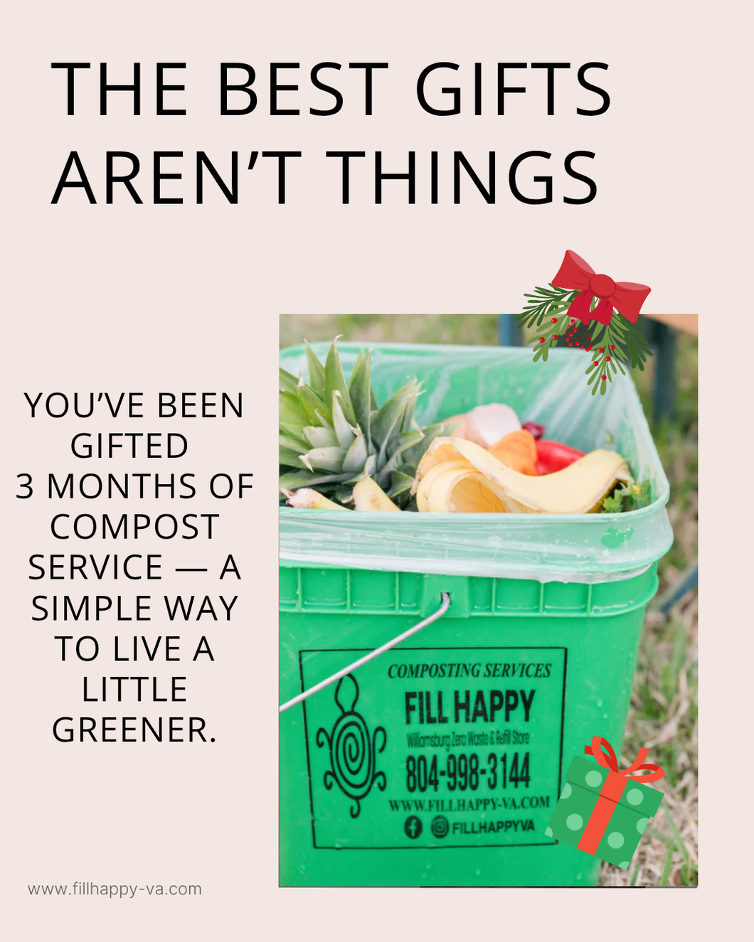 COMPOSTING SERVICE 1Q 2026 AS A GIFT