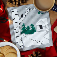 Load image into Gallery viewer, HOLIDAY SWEDISH DISHCLOTH
