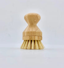 Load image into Gallery viewer, BAMBOO POT SCRUBBER / SOFT / WITH REPLACEABLE HEAD
