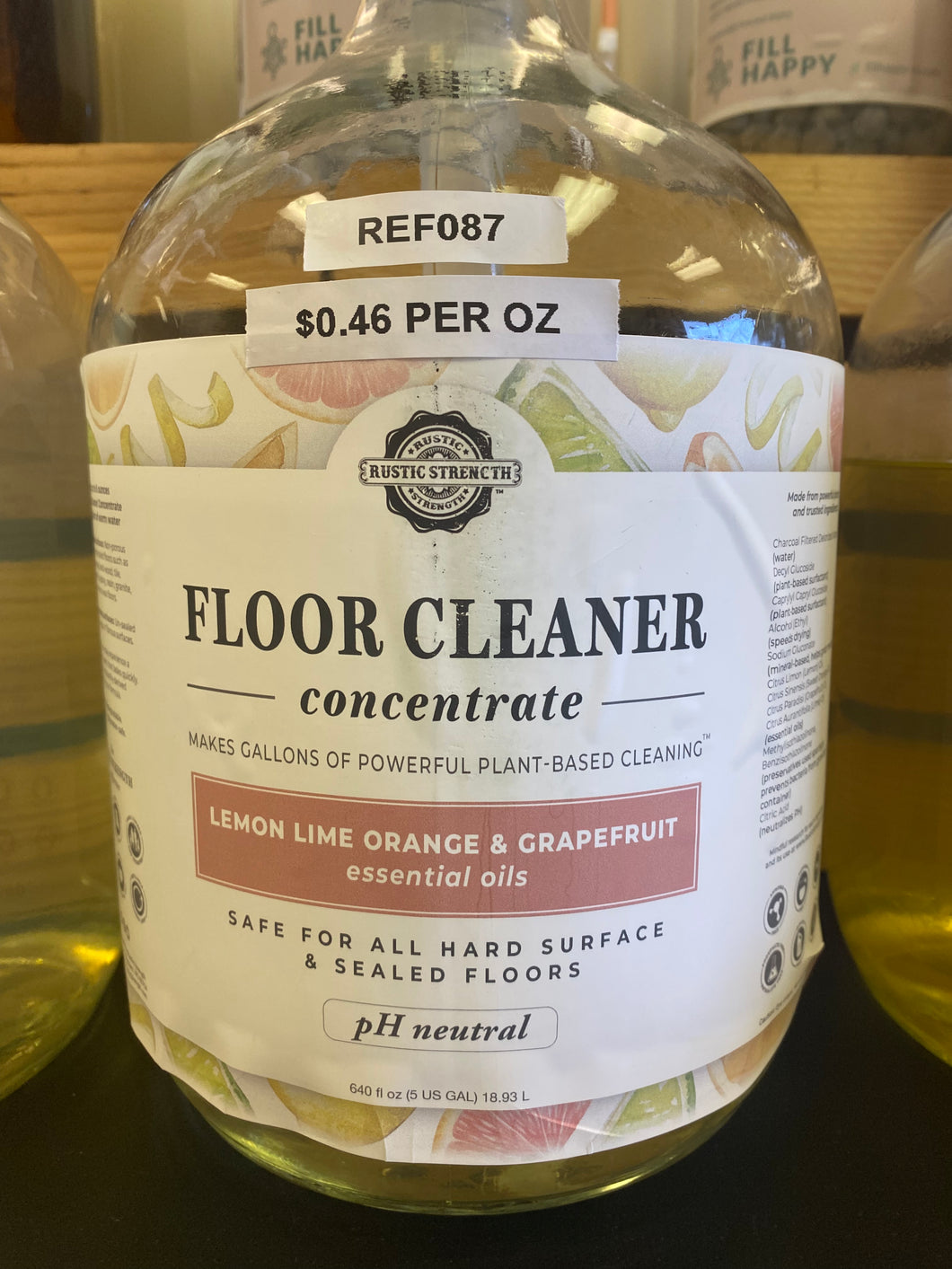 FLOOR CLEANER CONCENTRATE / REFILLABLE