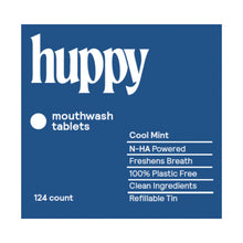 Load image into Gallery viewer, MOUTHWASH TABLETS / COOL MINT / REFILLABLE
