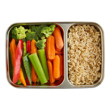 Load image into Gallery viewer, FOOD STORAGE CONTAINER / DIVIDED RECTANGLE

