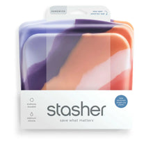 Load image into Gallery viewer, STASHER / SANDWICH SILICONE BAG
