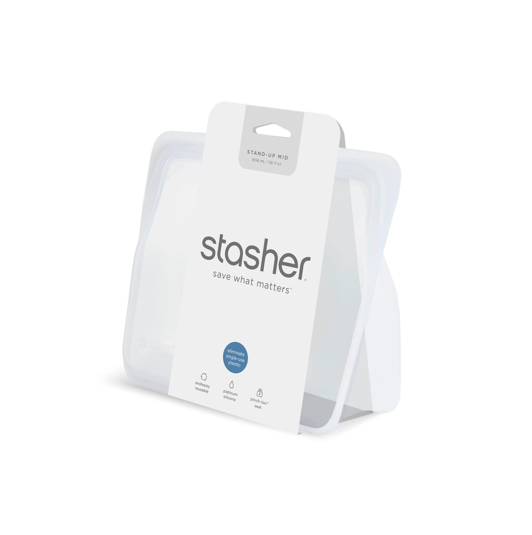STASHER / STAND UP BAG COMPACT