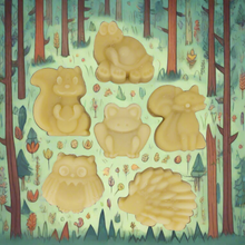 Load image into Gallery viewer, WOODLAND CREATURE SOAP FOR KIDS / LAVENDER + CHAMOMILE
