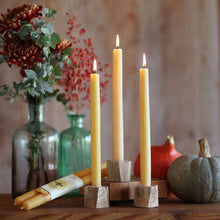 Load image into Gallery viewer, TAPER CANDLES  – 100% PURE BEESWAX
