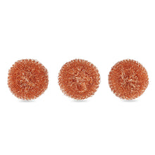 Load image into Gallery viewer, Antimicrobial Copper Scrubbers / 3-pack
