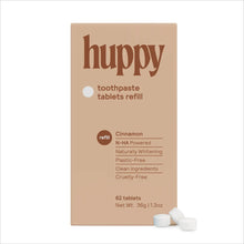 Load image into Gallery viewer, TOOTHPASTE TABLETS WITH NANO-HYDROXYAPATITE / HUPPY
