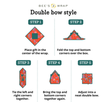 Load image into Gallery viewer, REUSABLE GIFT WRAP - 4 PACK
