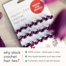 Load image into Gallery viewer, CROCHET HAIR TIES / KOOSHOO

