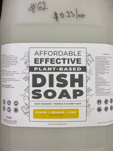 Load image into Gallery viewer, DISH SOAP / AFFORDABLE / REFILLABLE - Lemon, Orange, Lime
