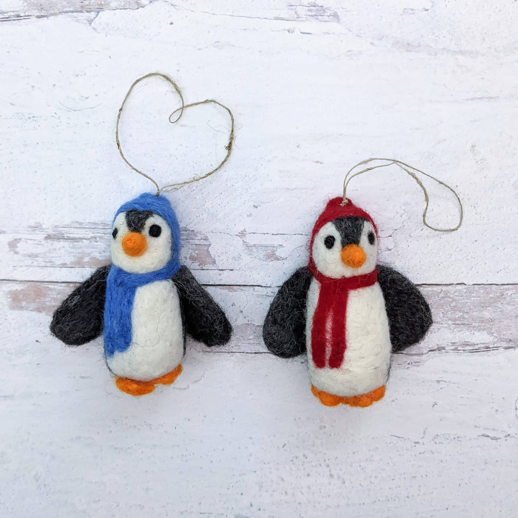 Eco Ornaments/Fresheners - Penguin