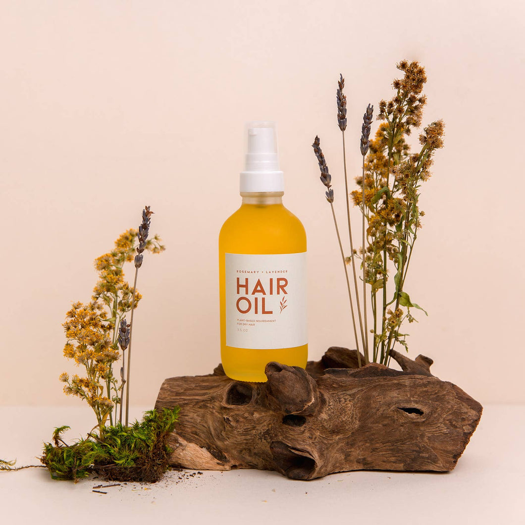 HAIR OIL / Lavender + Rosemary