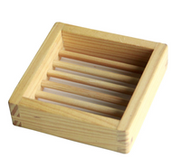 Wooden Soap Dish / Square