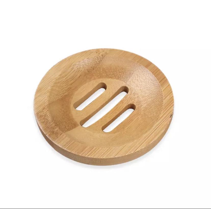 Wooden Soap Dish / Round