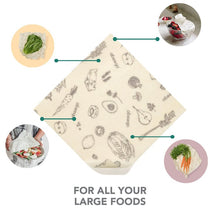 Load image into Gallery viewer, REUSABLE FOOD WRAP
